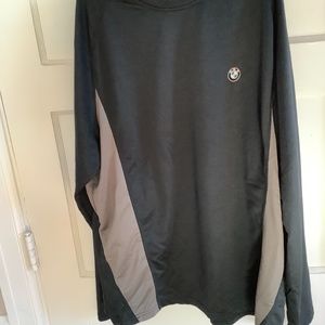 Vintage BMW Racing mock shirt